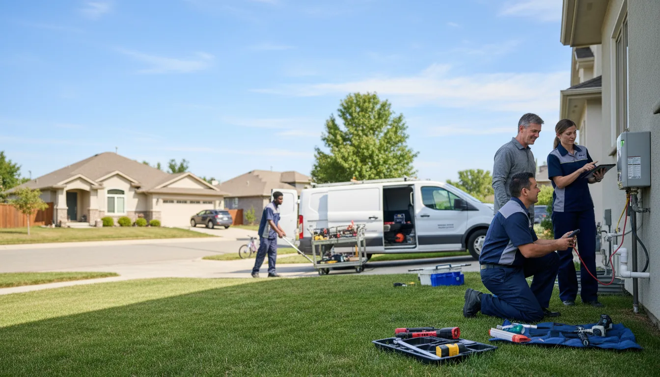 Tankless water heater service in Taylors, SC